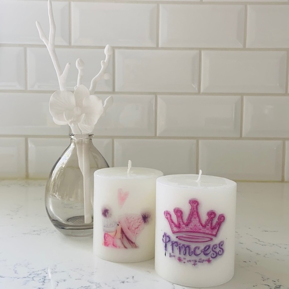 Handcrafted Princess Scented Candles - Picture 2 of 7